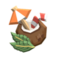 Coconut Drink Gemstone