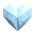 Cold Heart Gemstone