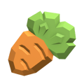 Cutesy Carrot Gemstone