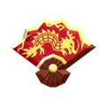 Dragon Fan Gemstone
