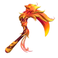 Fiery Phoenix Hammer
