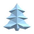 Frosty Tree Gemstone