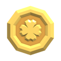 Golden Coin Gemstone