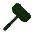 Green Knitted Hammer