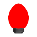 Holiday Bulb Gemstone