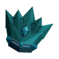 Hollow Crown Gemstone