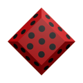 Ladybug Spots Gemstone