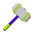 Lime n Violet Hammer