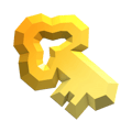 Magical Key Gemstone
