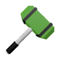 Neon Green Hammer
