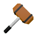 Neon Orange Hammer