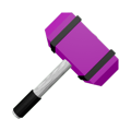 Neon Pink Hammer