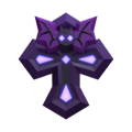 Obsidian Crucifix Gemstone