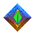 Omega Rainbow Gemstone