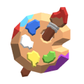 Paint Palette Gemstone