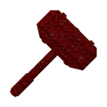 Red Knitted Hammer
