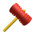 Red Squeaky Hammer