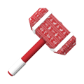 Red Sweater Hammer