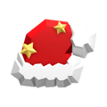 Santa Hat Gemstone
