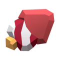 Scarlet Firework Gemstone