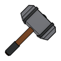 Toon Shaded Hammer