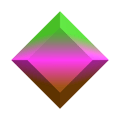 Unpleasant Gradient Gemstone