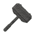 White Knitted Hammer
