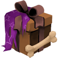 Cloaked Sparky Present