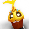 Golden Cupcake