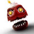 Shiny Nightmare Cupcake