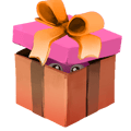 Party Packer Cupcake Present