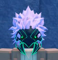 Dark Skeletal Shark Mask
