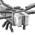 GIANT Silver Dragonfly