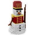 Giant Snowman Soldier