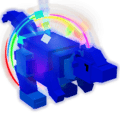 Rainbow Pachycephalosaurus