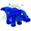 Rainbow Parasaurolophus