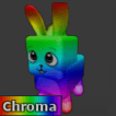Chroma Fire Bunny
