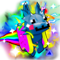 Neon Cat