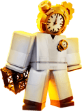 Cage Scientist Clockman