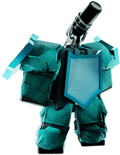 Shield Microphone Man