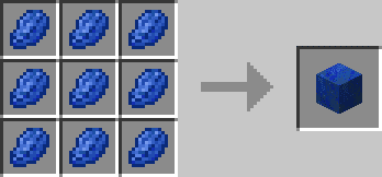 Minecraft Block of Lapis Lazuli