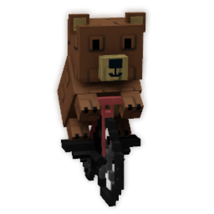 Bear on Bike