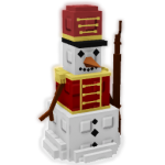 Giant Snowman Soldier