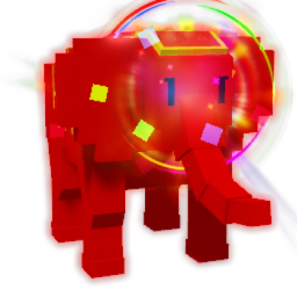 Rainbow Carnival Elephant