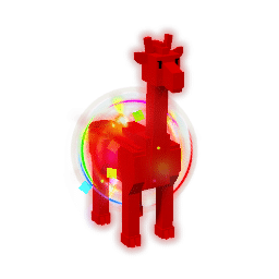 Rainbow Giraffe