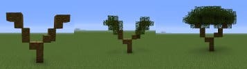 minecraft tree instructions image