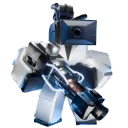Large Scientist Cameraman
