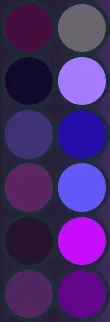 Blighted Shadow Palette