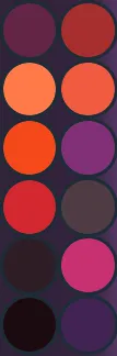Burning Blade Palette