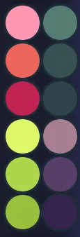 Forest Walk Palette
